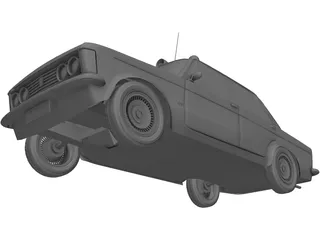 Fiat 125P 3D Model