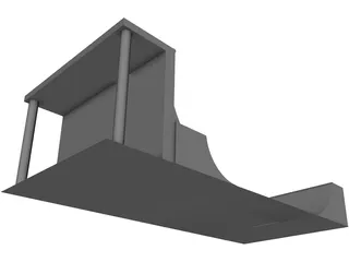 Halfpipe 3D Model