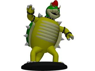 Bowser 3D Model