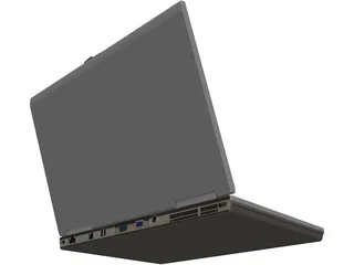 Laptop Dell Latitude 3D Model