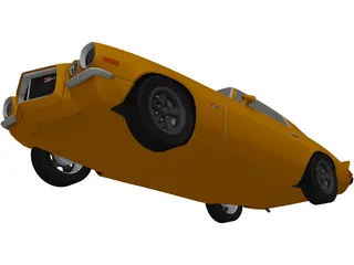 Chevrolet Camaro Z28 (1972) 3D Model