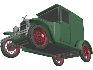 Packard Panel (1922) 3D Model