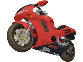 Honda 750 NR 3D Model