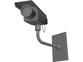 Security Camera 3D Model