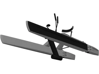 Catamaran 3D Model