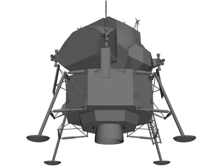 Apollo 11 Lunar Module 3D Model