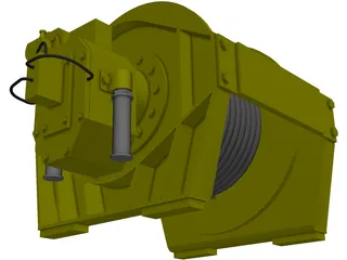 Winch 3D Model