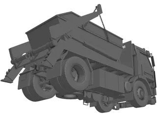 Scania 450 Dumpster 3D Model