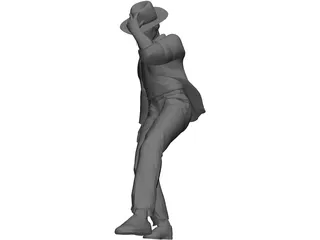 Michael Jackson 3D Model