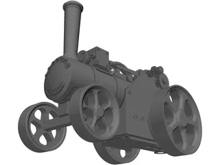 Stream Train Toy  3D Model