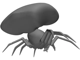 Jumping Spider 3D Model