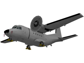 CASA C212-200 Aviocar 3D Model