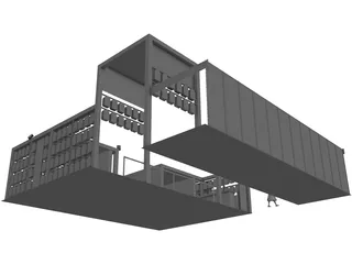 Exhibition Stand 3D Model