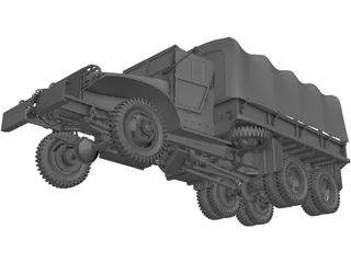 GMC Cckw 353 3D Model