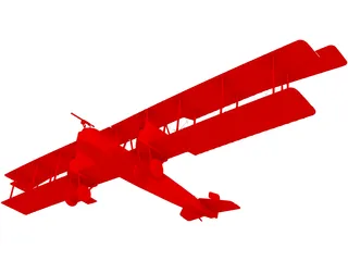 Gotha G.IV 3D Model