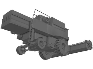 Harvester 3D Model
