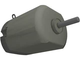 Electric Motor 3D Model