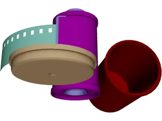 Kodak Film 3D Model