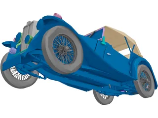 MG TC 3D Model