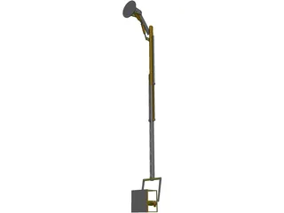 One Man Cherrypicker 3D Model