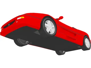 Ferrari F355 Spider 3D Model