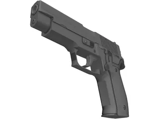 Sig Auer P-226 3D Model