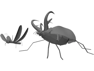 Insects 3D Model