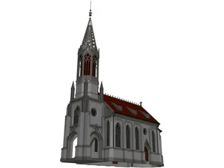 Stuttgart Berg 3D Model