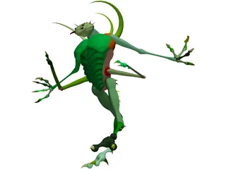 Bugman 3D Model