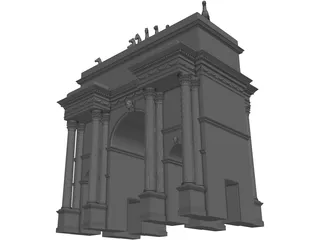 Arco de la Pieche 3D Model