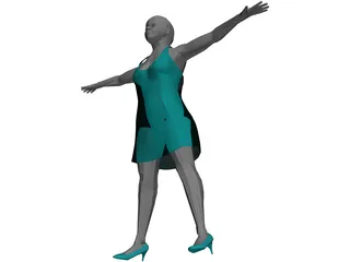 Woman 3D Model