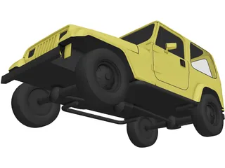 Jeep Wrangler 3D Model