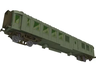 Goods Van 3D Model