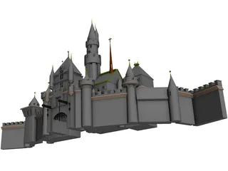 Disneyland 3D Model