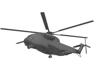 Sikorsky CH-53 Sea Stallion 3D Model