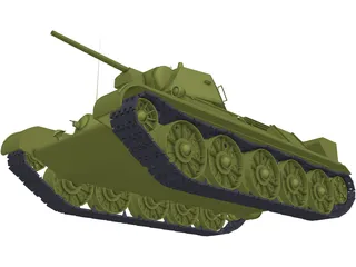 T-34 3D Model