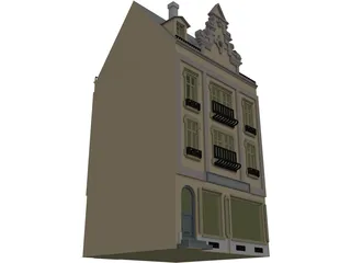 Town House 3D Model