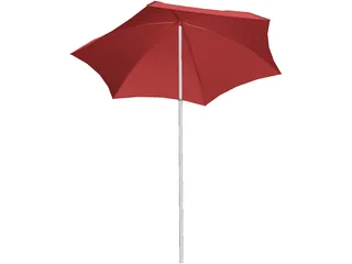 Beach Umbrella 3D Model