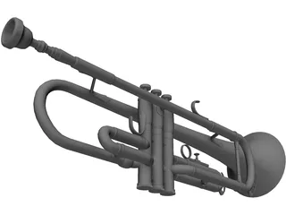 Trumpet 3D Model