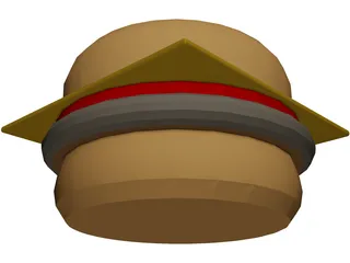 Cheeseburger 3D Model