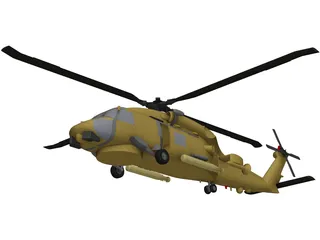 Sikorsky SH-60B Seahawk 3D Model