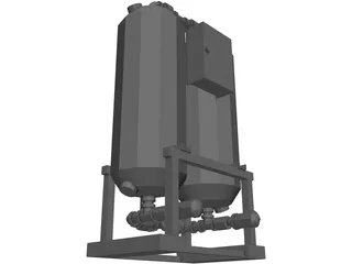Industrial Air Dryer 3D Model