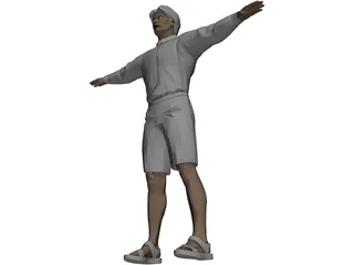 Man [+Outfits and Hairstyles] 3D Model