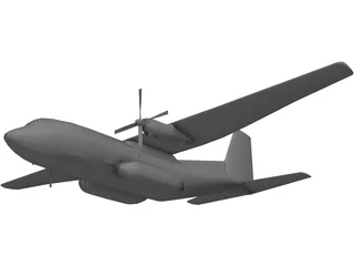 C-160 Transall 3D Model