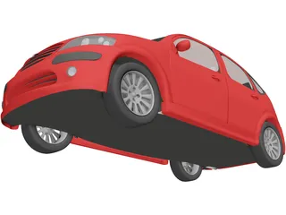 Citroen C3 3D Model