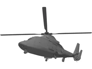 Eurocopter AS-365 Dauphin 3D Model