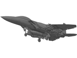 F-15E 3D Model