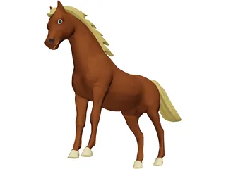 Horse 3D Model