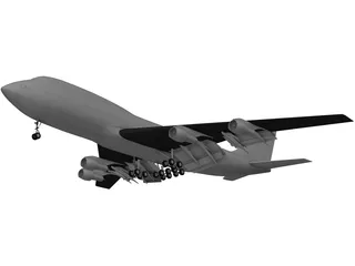 Boeing 747-200 3D Model