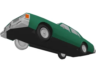 Oldsmobile Delta 88 (1985) 3D Model